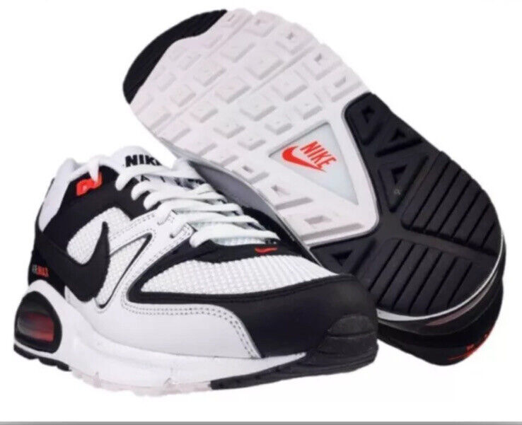 Nike Air Max Command White/Black/Infrared Mens Size US 8-14 Sneakers Rare New✅