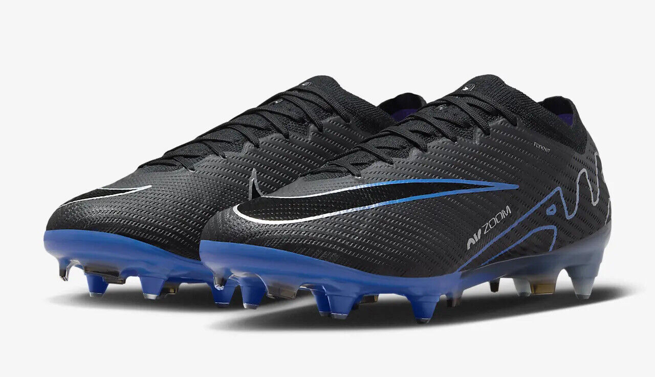 Nike Zoom Vapor 15 Elite SG-Pro AC Black Men Size US 8-12 Football Soccer Bootsâś…