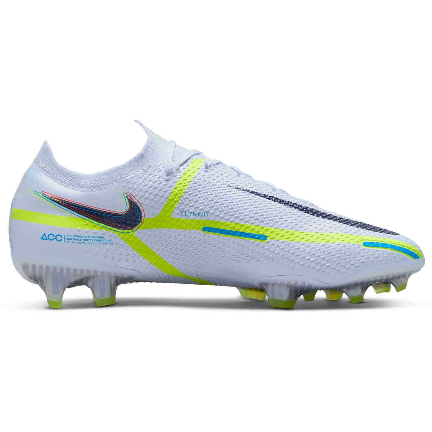 Nike Phantom GT2 Elite FG Grey Soccer Cleats Football Boots Men Size US 9-12 NEW