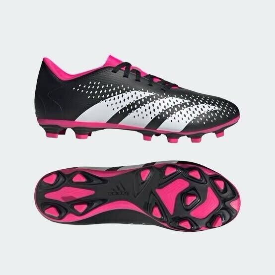 Adidas Predator Accuracy .4 FxG Black Pink Mens Size US 11.5 Football Boots New✅
