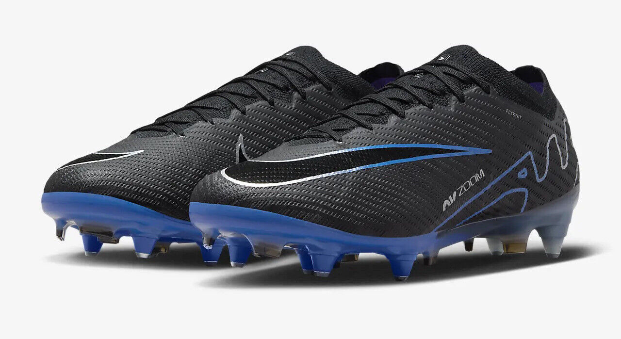 Nike Zoom Vapor 15 Elite SG-Pro AC Black Men Size US 8-12 Football Soccer Bootsâś…