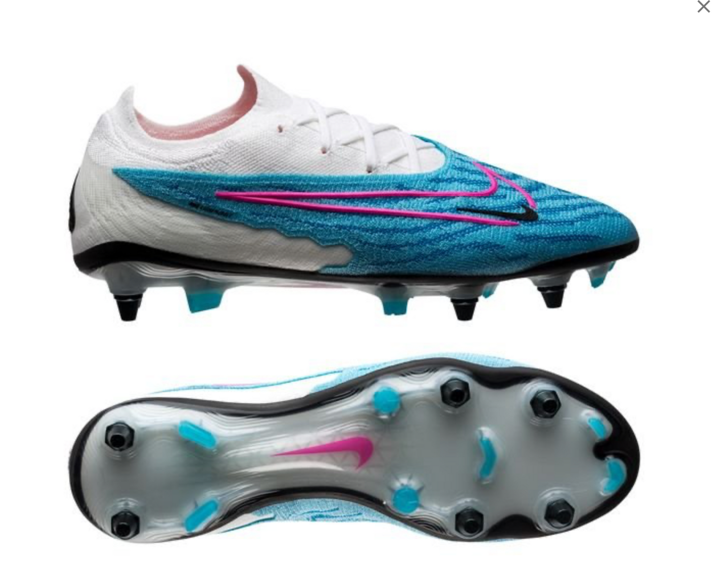 Nike Phantom GX Elite SG-PRO Blue Football Soccer Boots Men's Size US 8-13 ✅