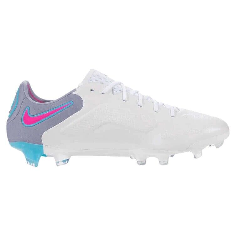 Nike Tiempo Legend 9 Elite FG White/Blue Size US 8-12 Football Soccer Boots New✅
