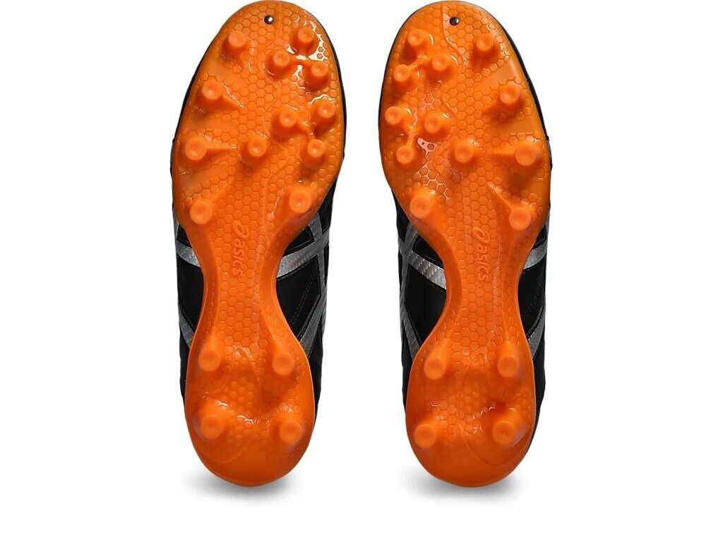 ASICS Lethal Flash IT 2 Black/ OrangeMen’s Size US 14 Football Boots New✅