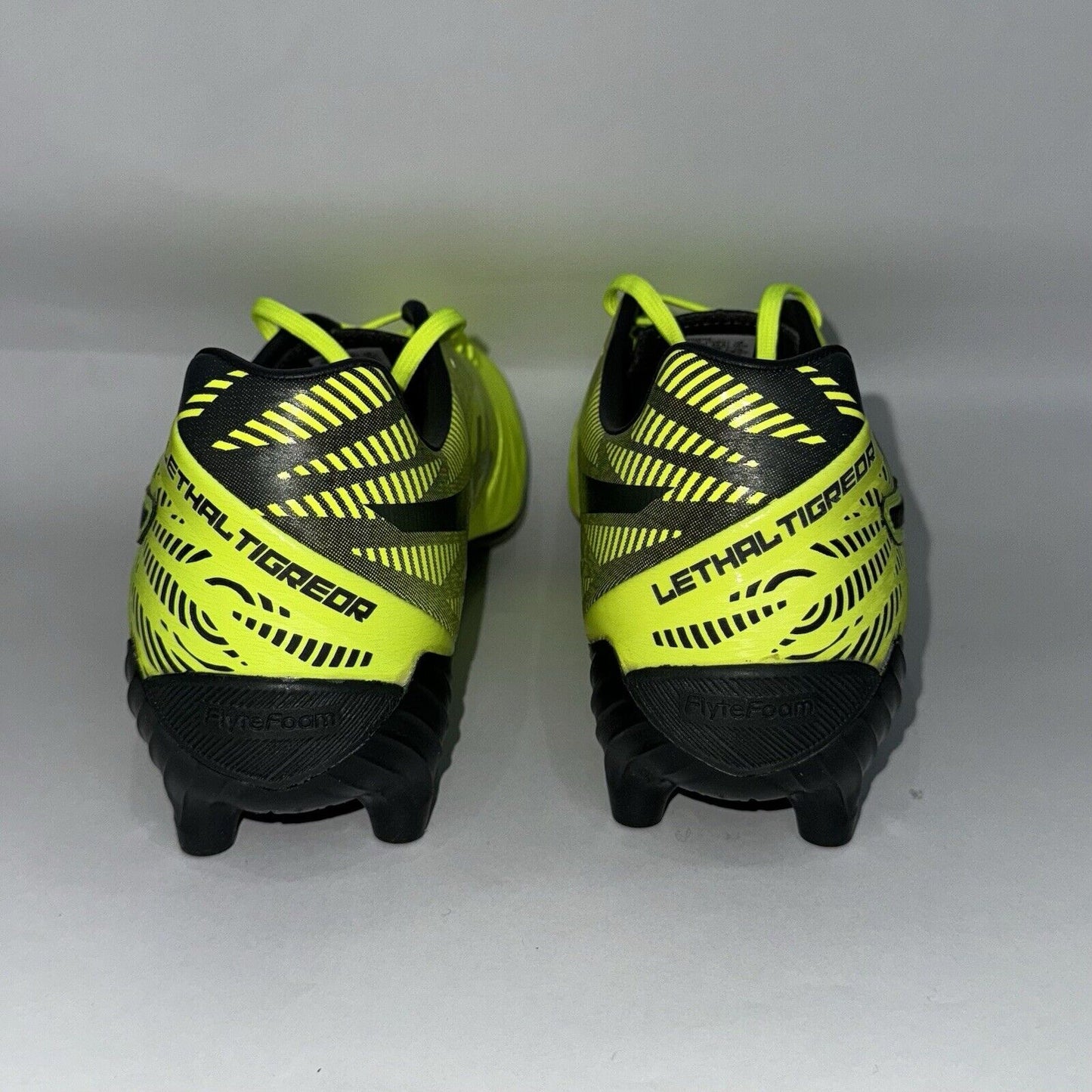 ASICS Lethal Tigreor IT FF Neon Green Football Rugby Boots Men Size US 10.5 New✅