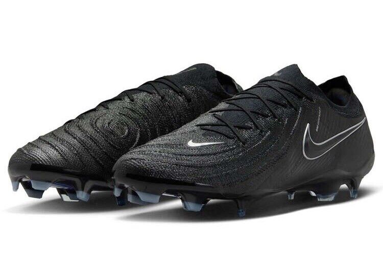 Nike Gripknit Phantom GX 2 Elite FG Black Mens Size US 8.5 Football Boots New✅