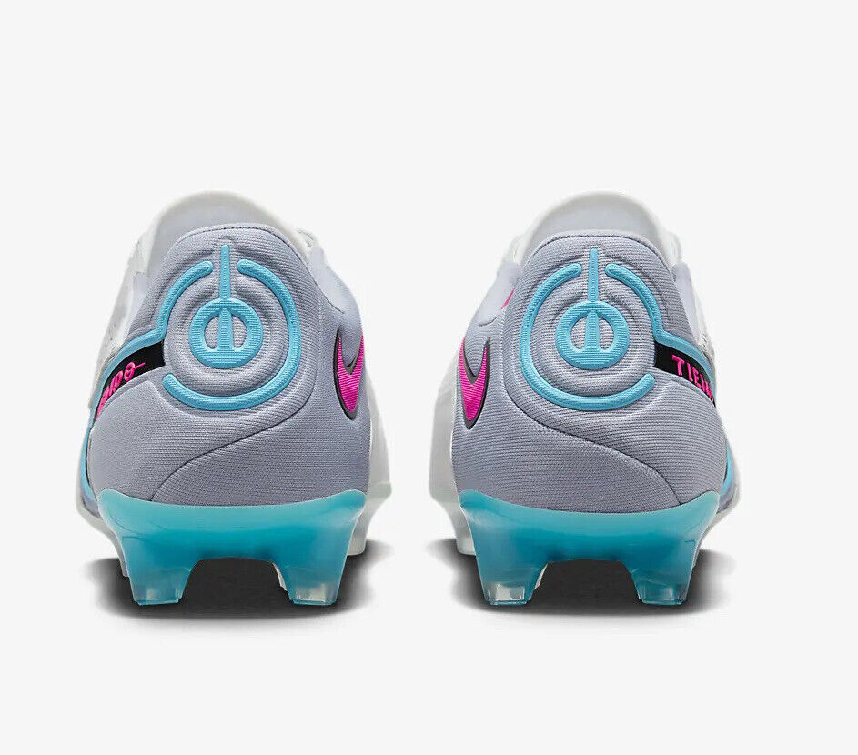 Nike Tiempo Legend 9 Elite FG White/Blue Size US 8-12 Football Soccer Boots New✅