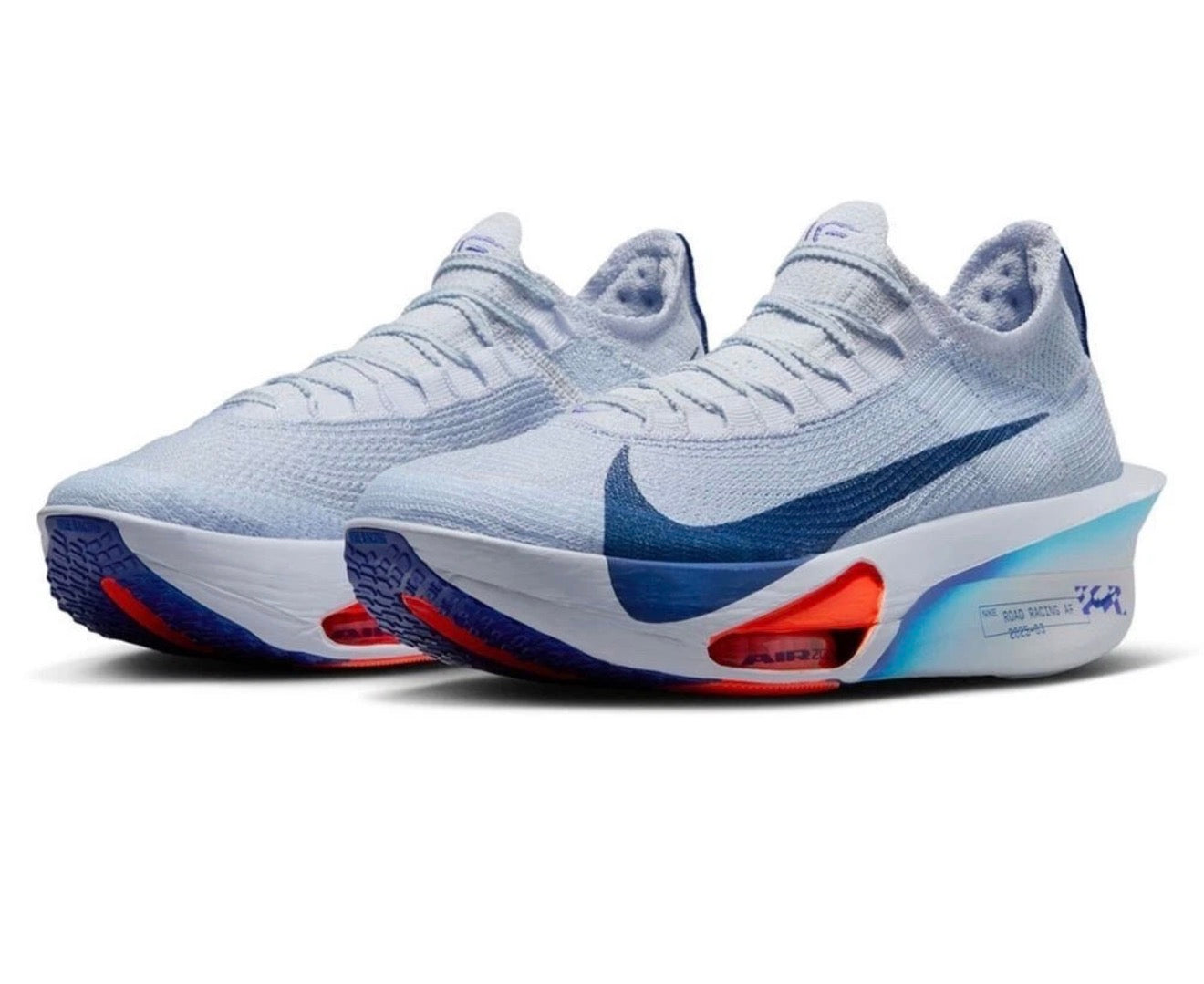 Nike Air Zoom Alphafly NEXT% 3 'Grey Blue' Mens US 12.5 Marathon Running Shoes ✅