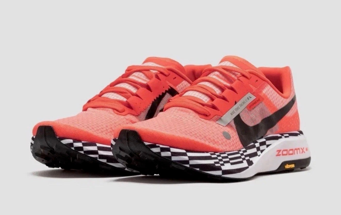 Nike ZoomX Ultrafly Trail Bright Crimson Men's US 9.5 Running Hiking Shoes New✅
