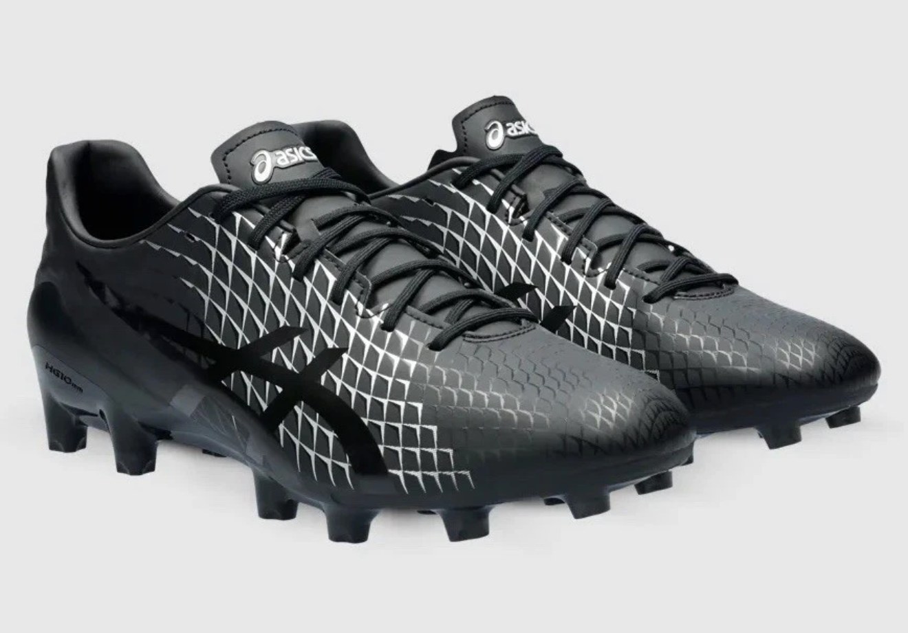 Asics Menace 4 Size US 9.5 Black/White Rugby Football Boots Cleats Rare New✅