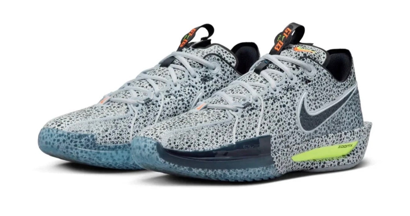 Nike GT Cut 3 'Olympic Safari' Black White Mens Size US 12 Basketball Shoes New✅