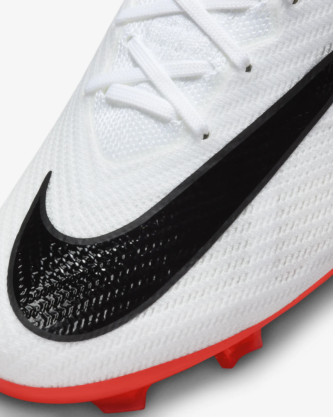 Nike Zoom Mercurial Vapor 15 Elite FG White Red Mens US 6.5 Football Boots ✅