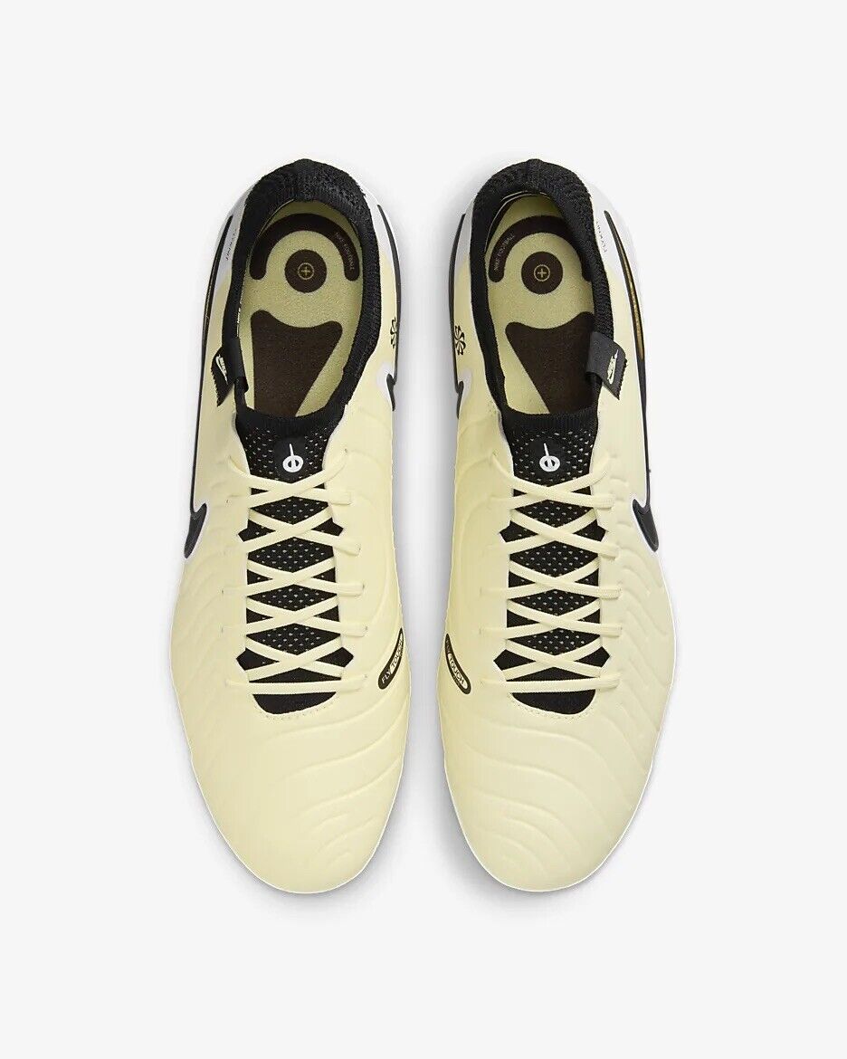 Nike Tiempo Legend 10 Elite FG Mens Size US 9-12 'Lemonade' Football Boots New✅