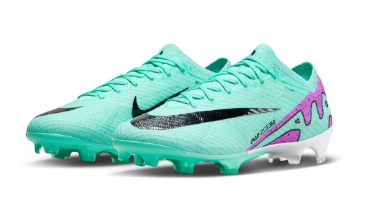 Nike Vapor 15 Elite FG Turquoise/Purple Mens Size US 11.5 Football Boots New✅