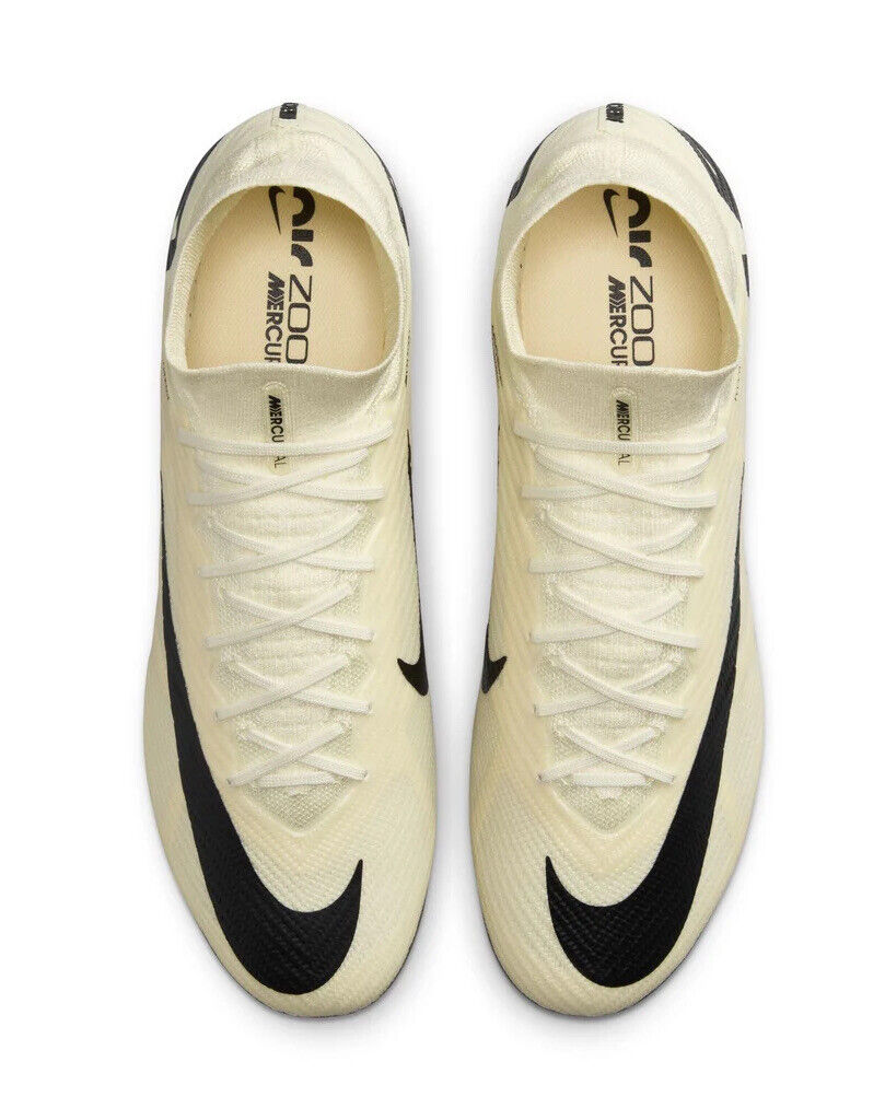 Nike Zoom Mercurial Superfly 9 Elite FG Lemonade Mens Sz 10 Football Boots New✅