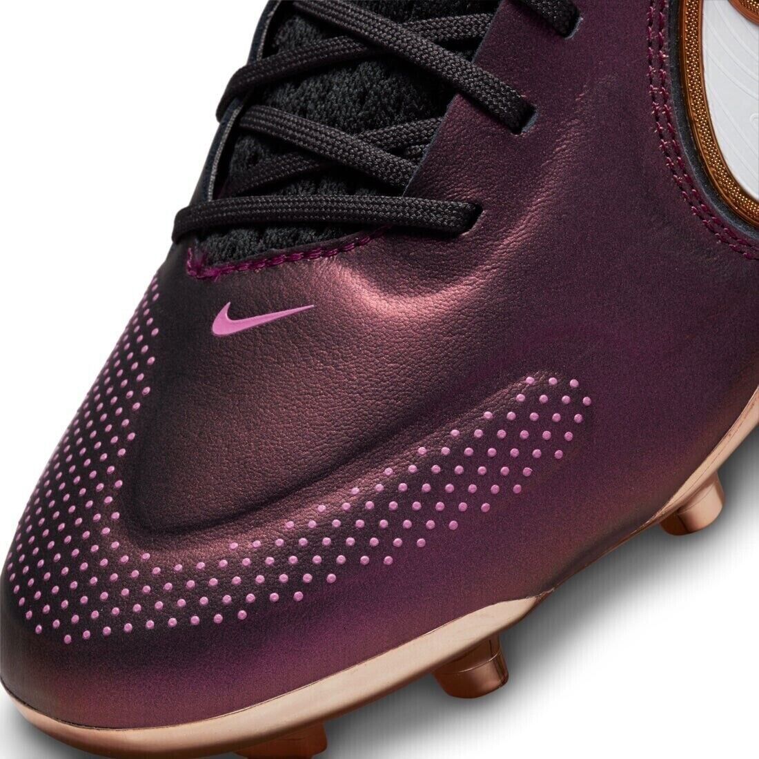 Nike Tiempo 9 Elite FG Copper Football Boots Mens Size US 7 | US 8.5W ✅
