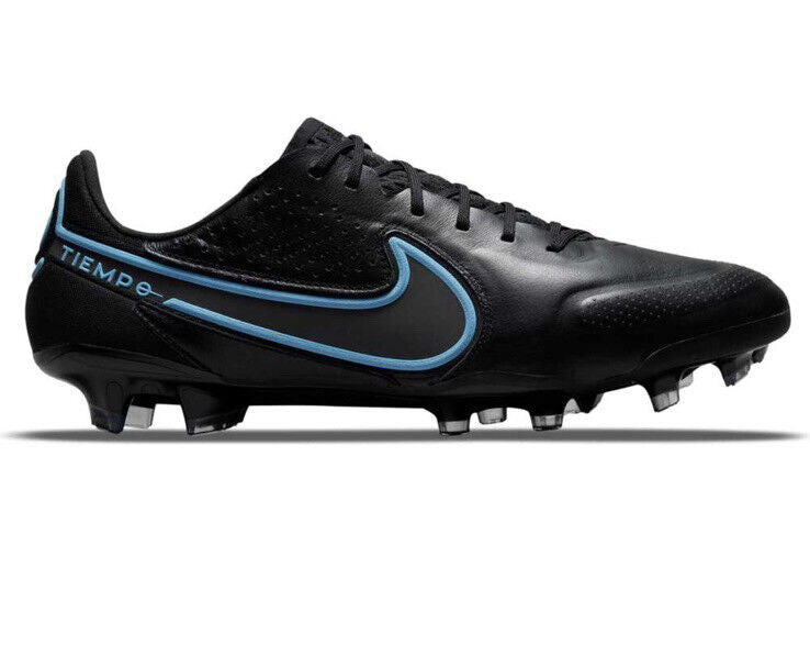 Nike Tiempo Legend 9 Elite FG Black Mens Size US 8.5 Football Soccer Boots New✅