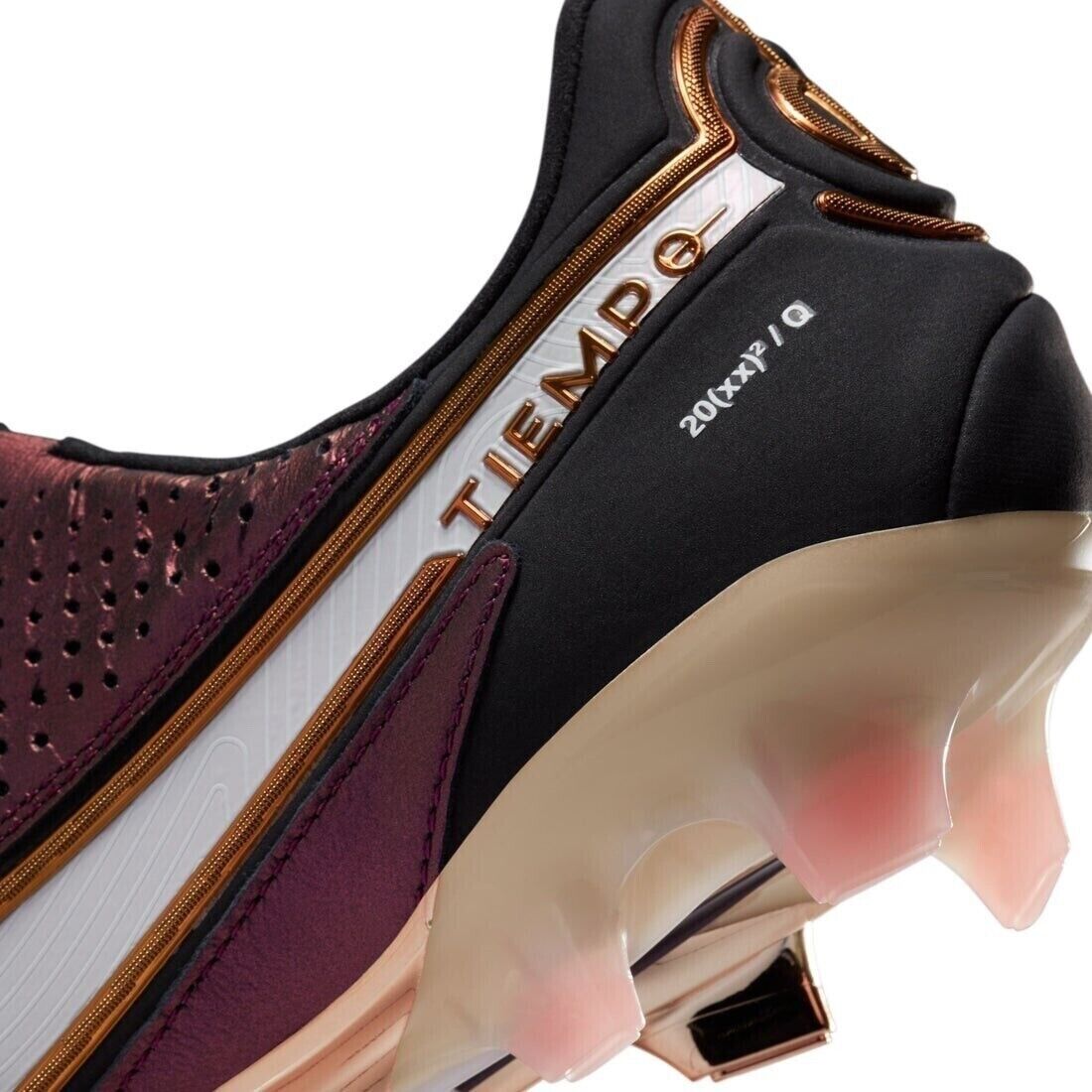 Nike Tiempo 9 Elite FG Copper Football Boots Mens Size US 7 | US 8.5W ✅