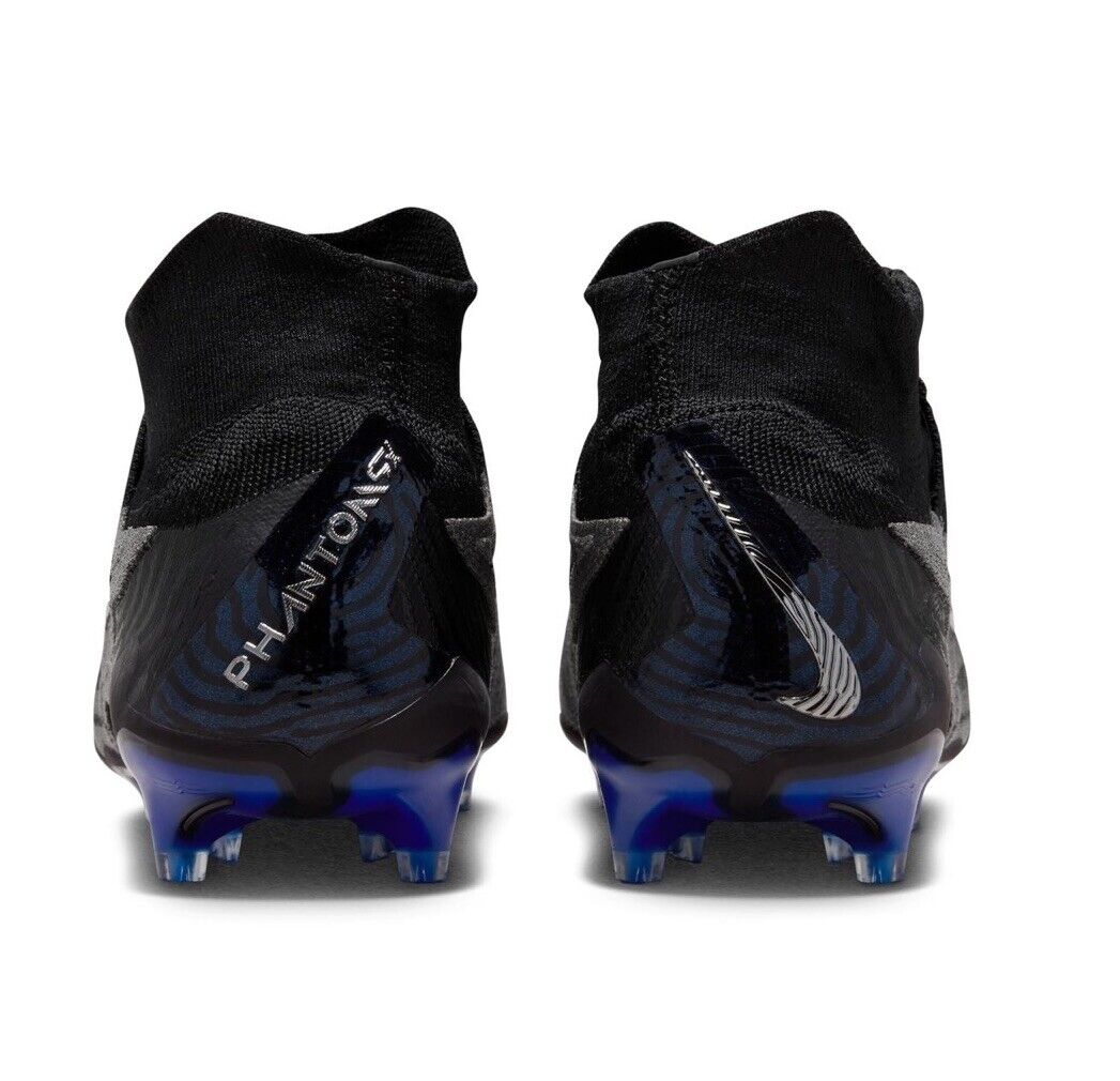 Nike Phantom GX Elite DF FG Black/Blue Mens Size US 8.5 Soccer Boots New✅