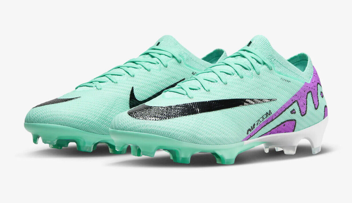 Nike Vapor 15 Elite FG Turquoise/Purple Mens Sz US 8-12 Football Boots Rare New✅