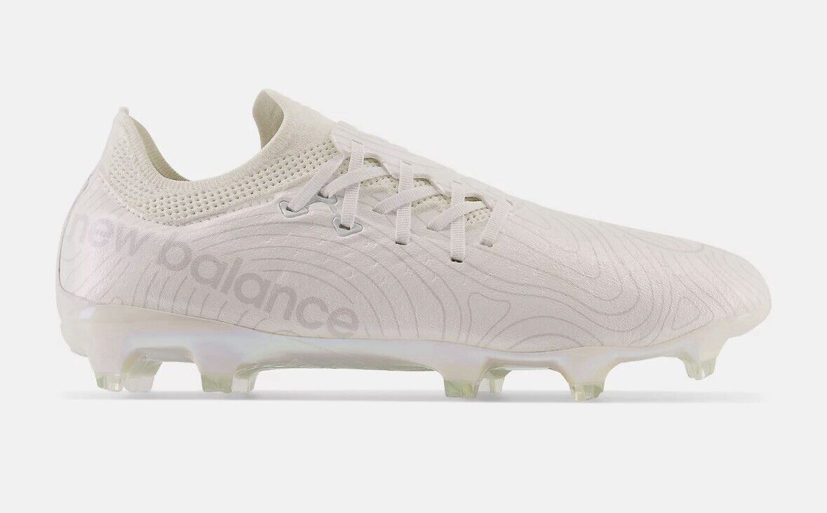 New Balance Furon V7 Pro FG Pearl White Football Soccer Boots Size US 10.5 New✅