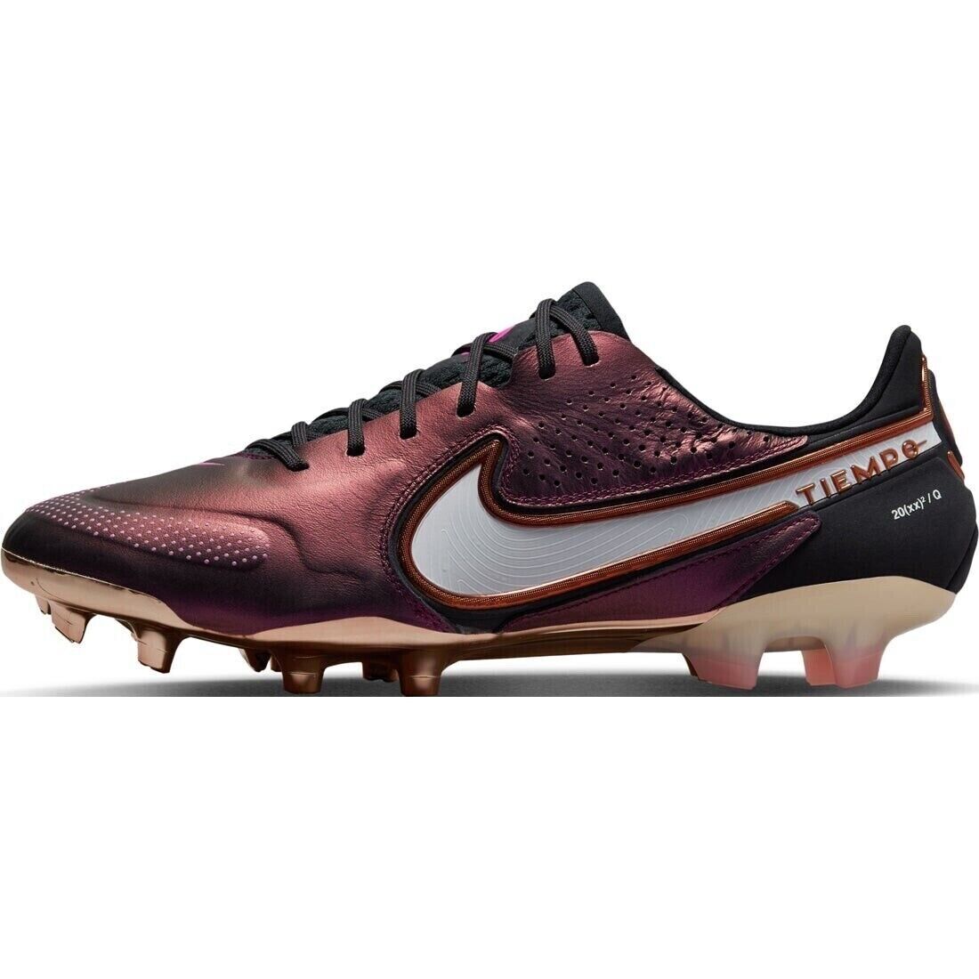 Nike Tiempo 9 Elite FG Copper Football Boots Mens Size US 7 | US 8.5W ✅