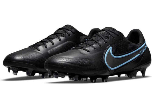 Nike Tiempo Legend 9 Elite FG Black Mens Size US 8.5 Football Soccer Boots New✅