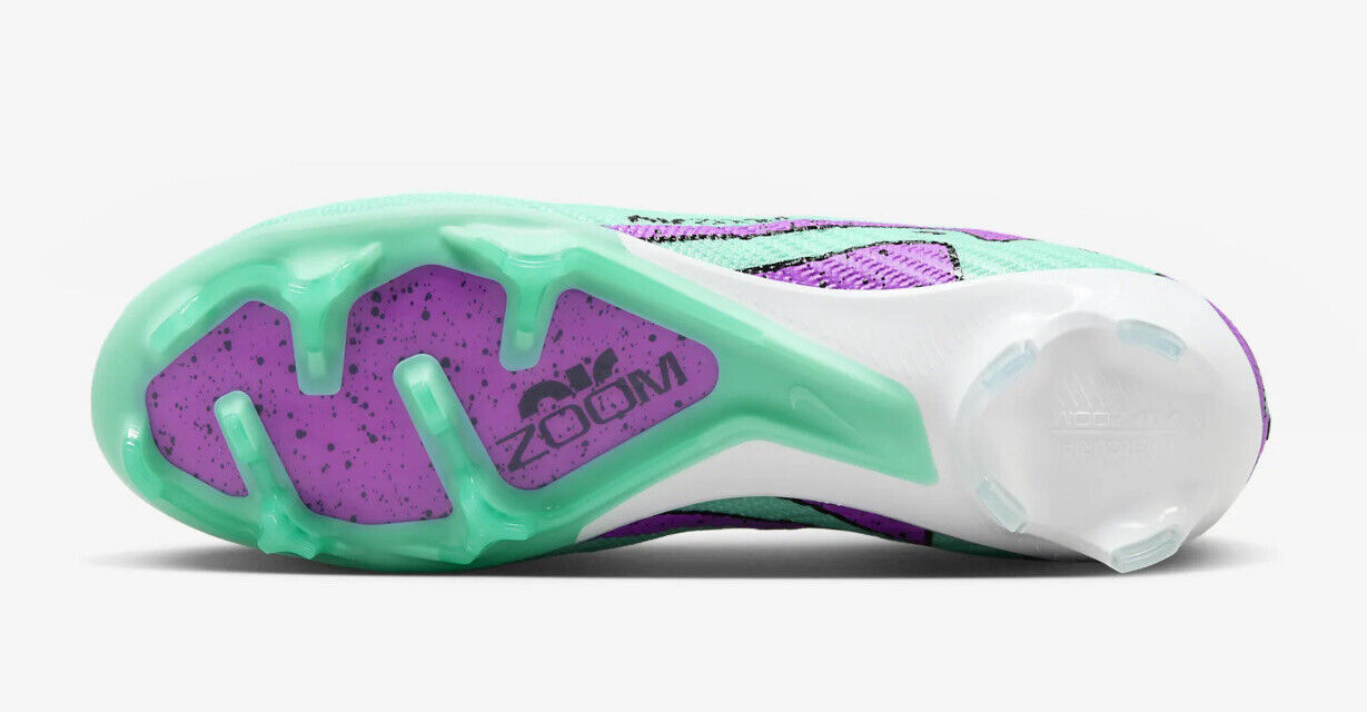 Nike Vapor 15 Elite FG Turquoise/Purple Mens Sz US 8-12 Football Boots Rare New✅