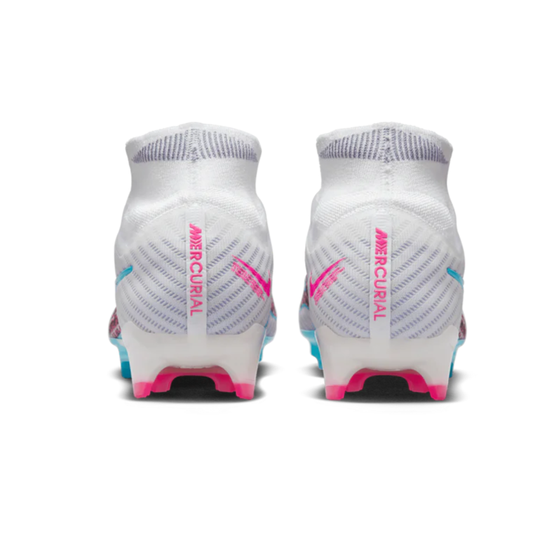 Nike Zoom Mercurial Superfly 9 Elite FG White Football Cleats Mens US 12 ✅