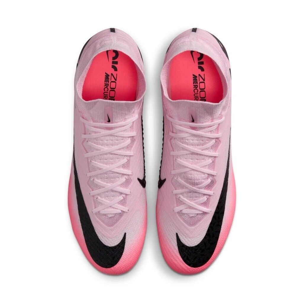 Nike Zoom Mercurial Superfly 9 Elite FG Pink Mens Size US 12.5 Football Boots ✅