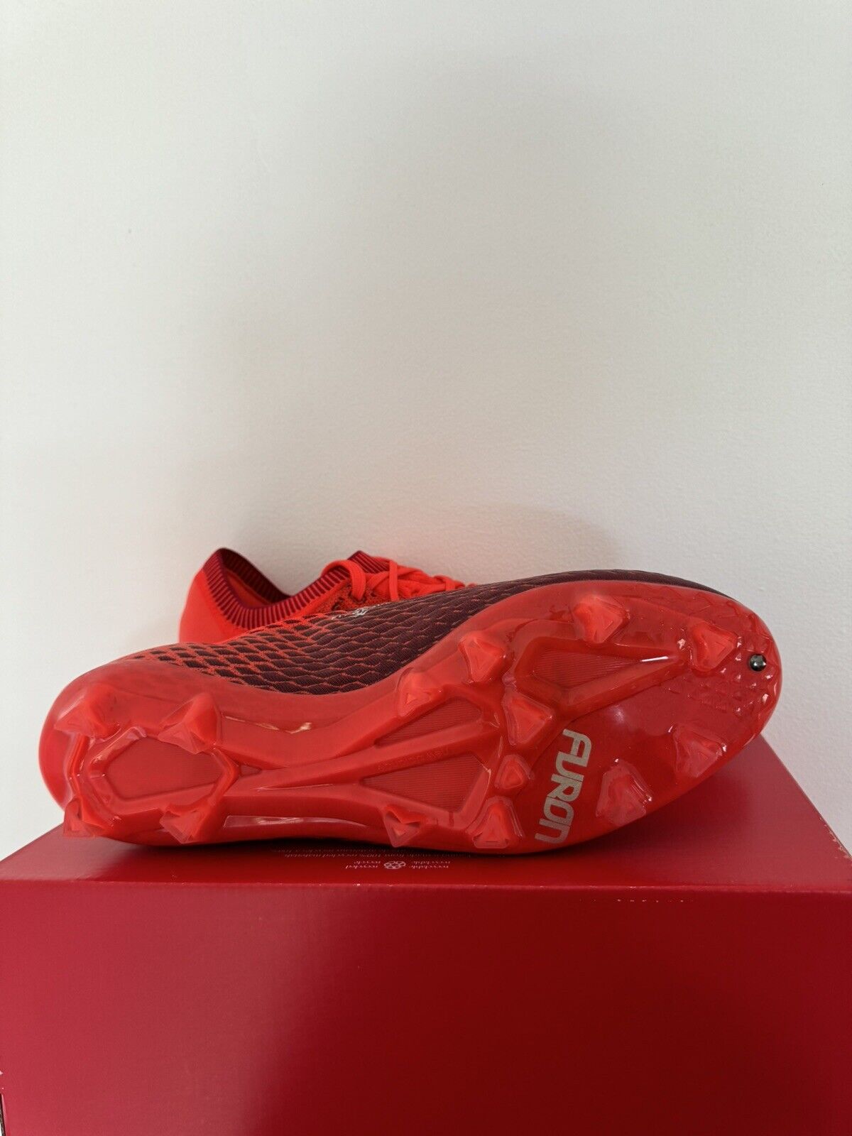 New Balance Furon V5 Pro FG Red Football Soccer Boots (Unreleased) US 9.5 New✅