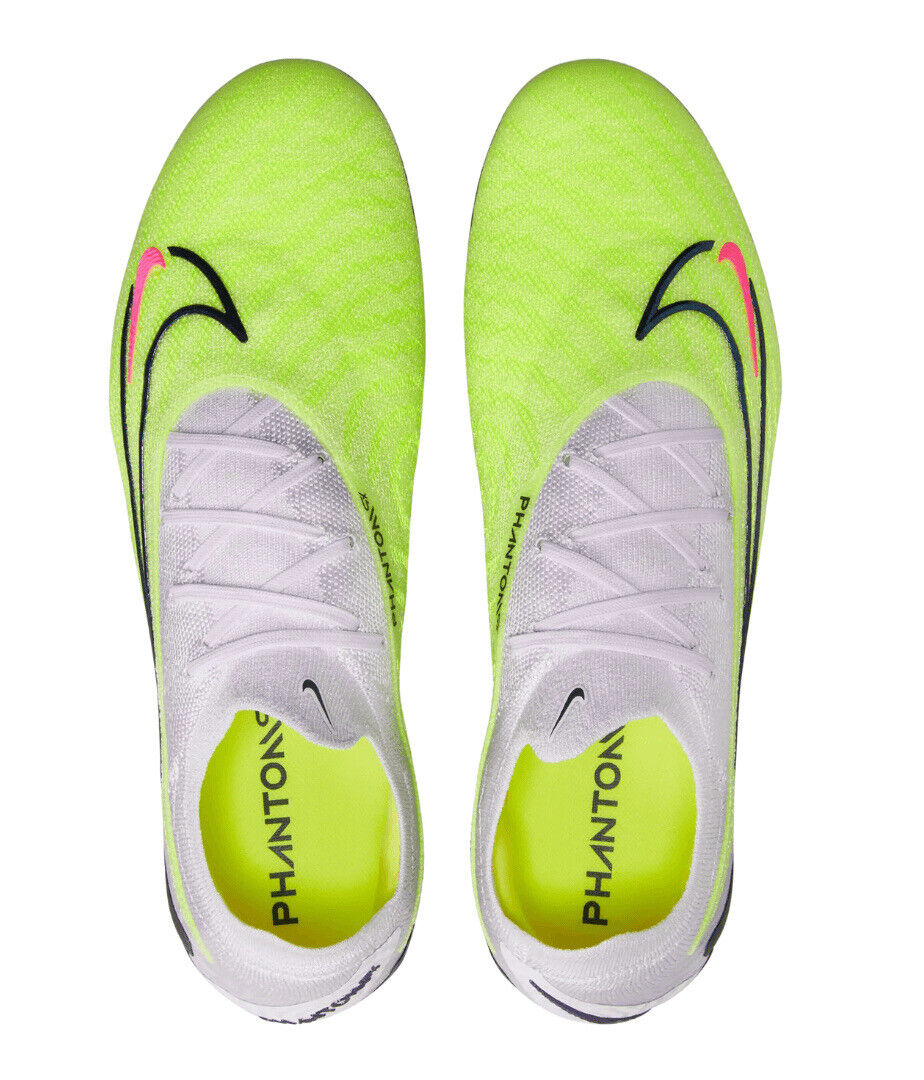 Nike Phantom GX Elite FG Volt/White Mens Size US 6-13 Soccer Football Boots New✅