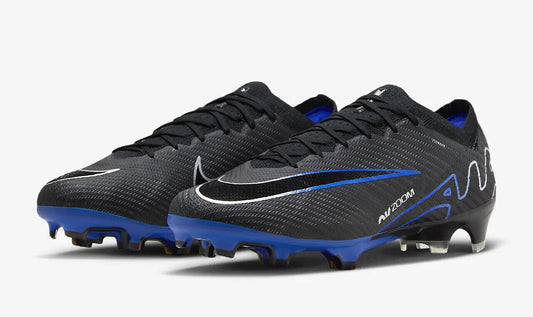 Nike Zoom Mercurial Vapor 15 Elite FG Black Blue Football Boots Mens US 11 New✅