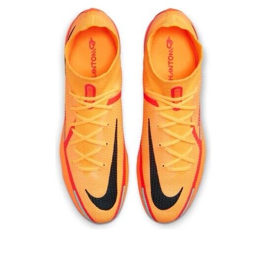 Nike Phantom GT2 Elite DF FG Laser Orange Football Boots Men’s US 10 Rare New✅