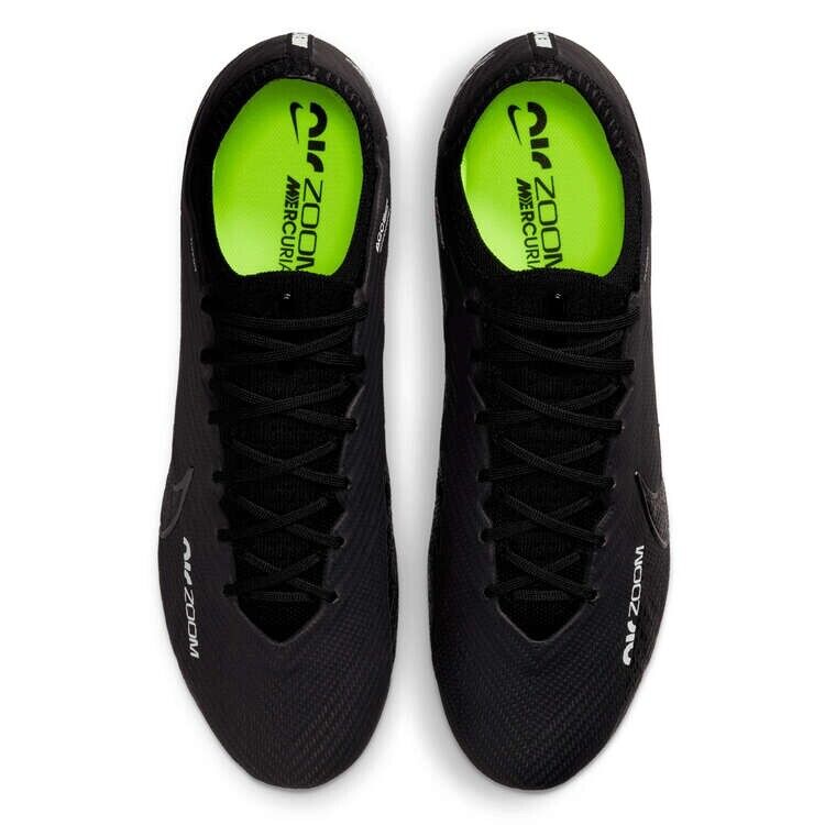 Nike Zoom Vapor 15 Elite FG Smoke Black Size US 7-12 Football Soccer Boots New✅