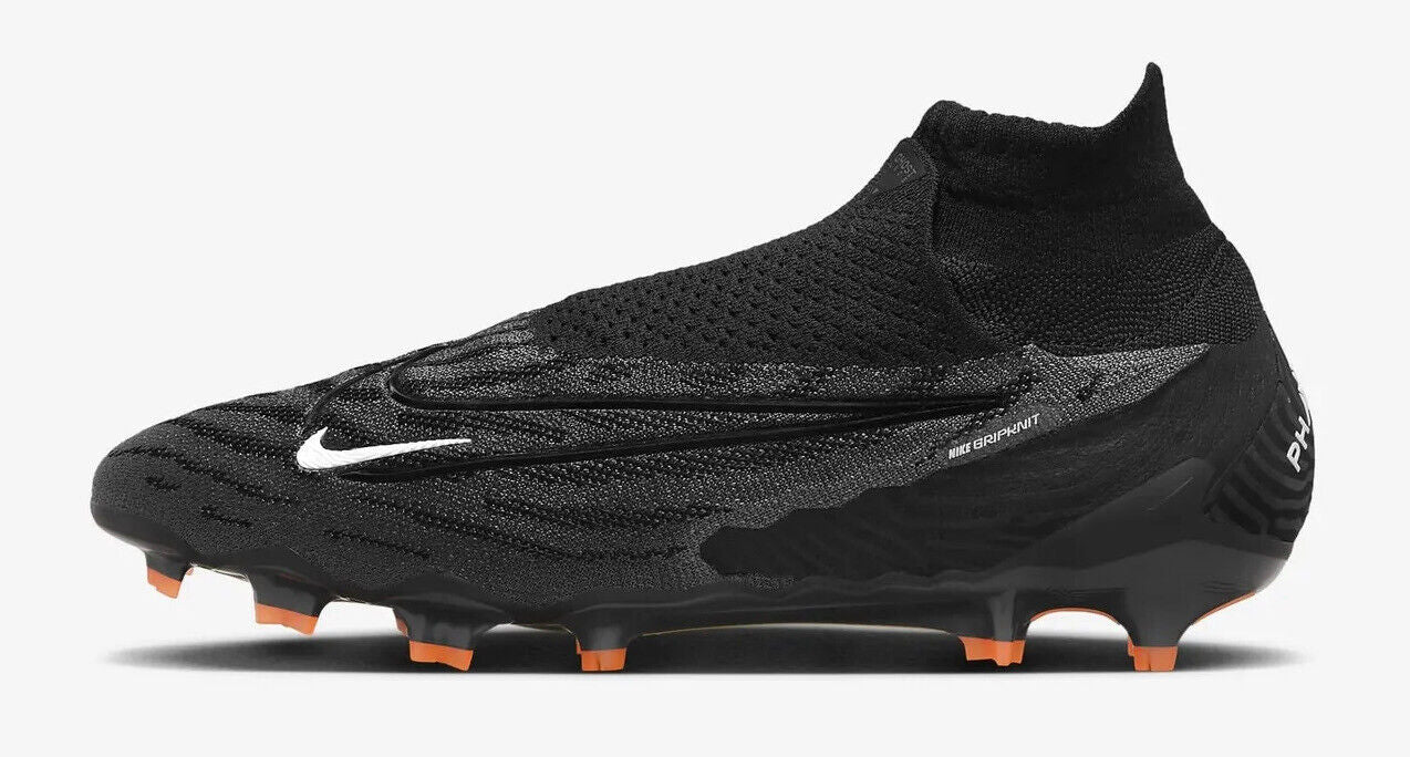 Nike Gripknit Phantom GX Elite DF FG Black Mens US 6 (7.5W) Football Boots New✅