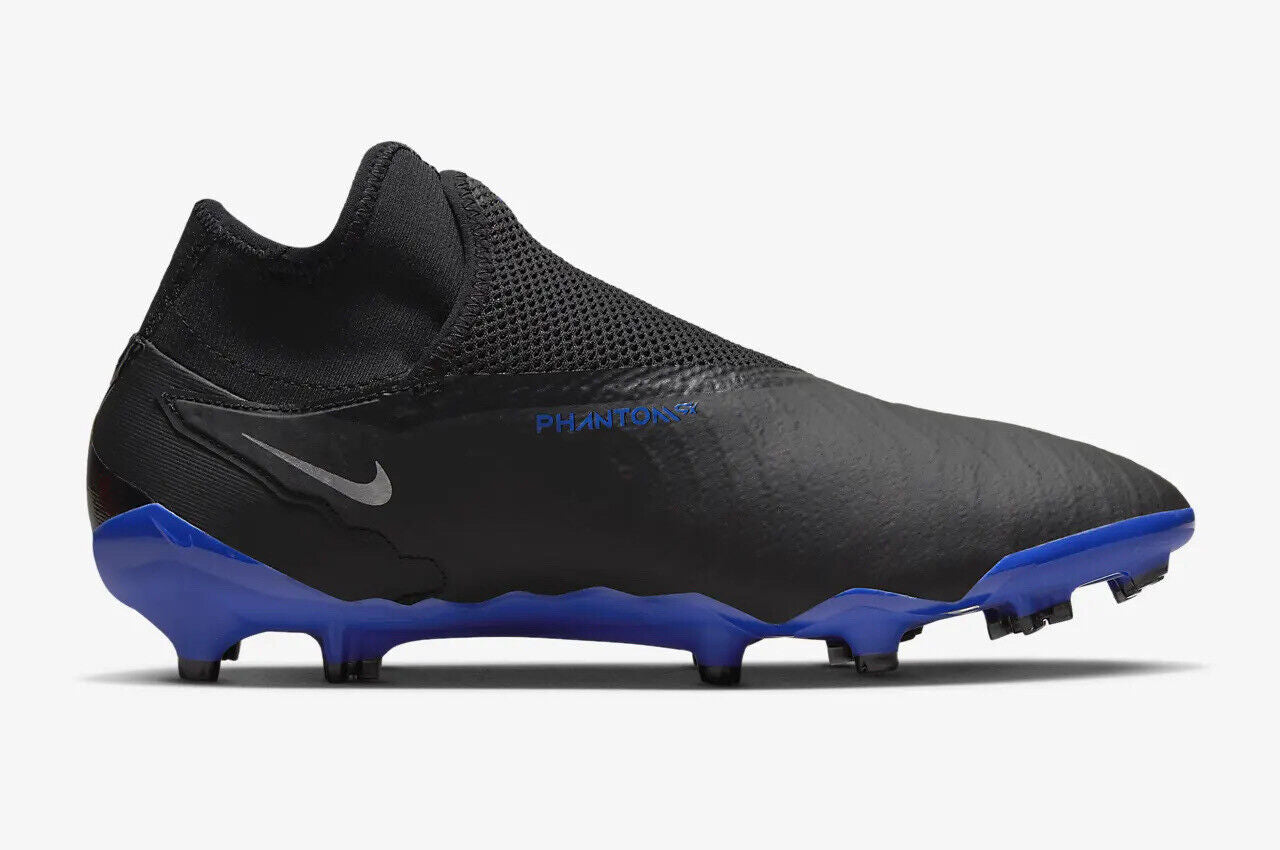 Nike Phantom GX Pro DF FG Black/Royal Blue Mens Size US 9 Football Boots New✅