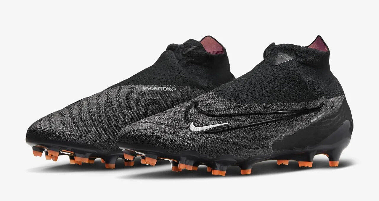 Nike Gripknit Phantom GX Elite DF FG Black Mens US 6 (7.5W) Football Boots New✅