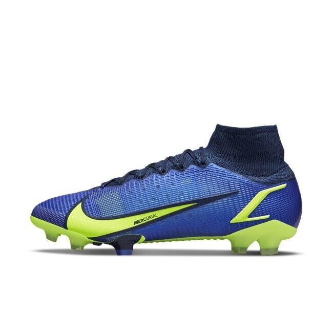 Nike Mercurial Superfly 8 Elite FG Blue Mens US 12 Football Soccer Boots New✅
