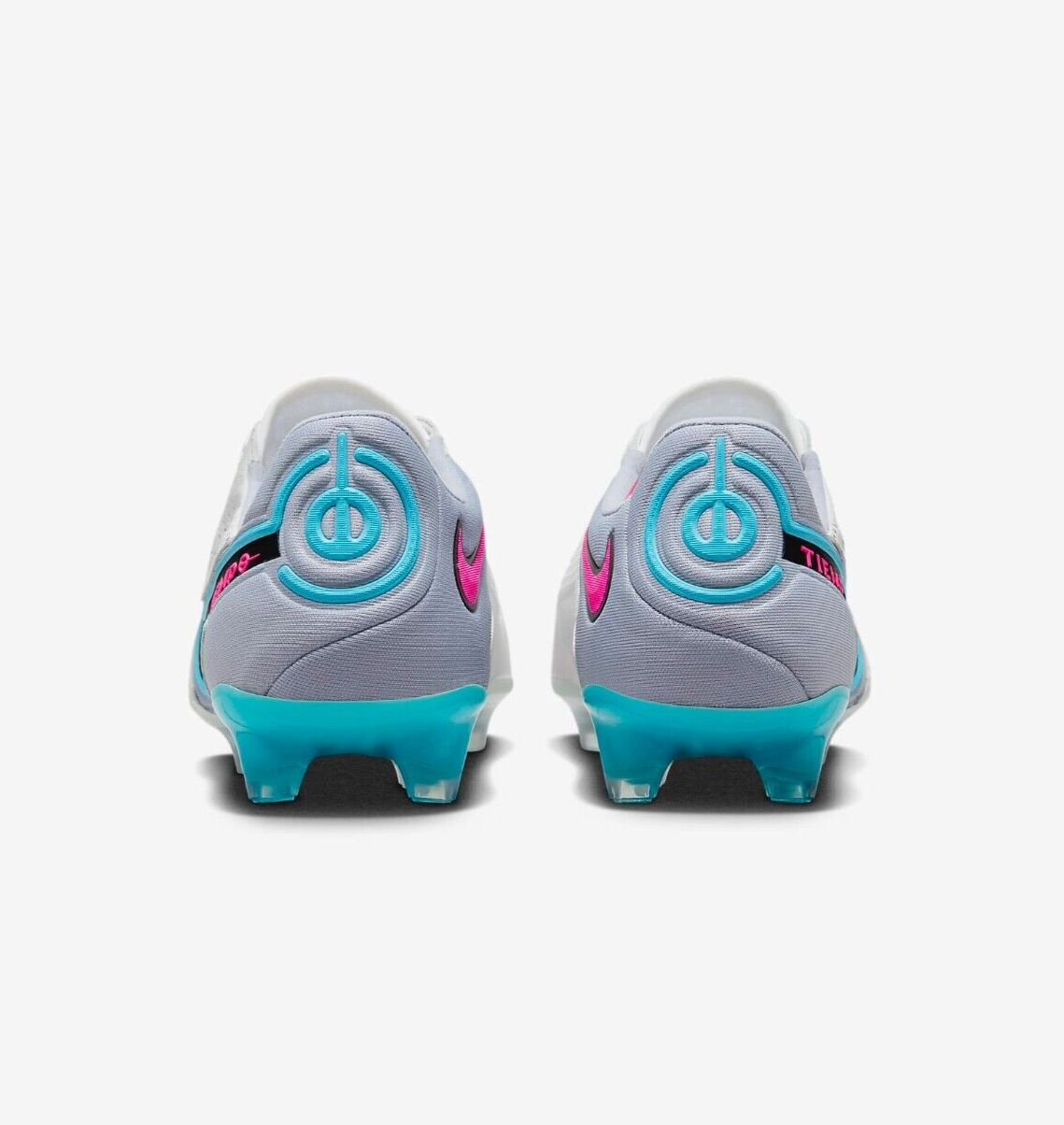 Nike Tiempo Legend 9 Elite FG White Blue Soccer Football Boots Mens Sizes 8-12 ✅