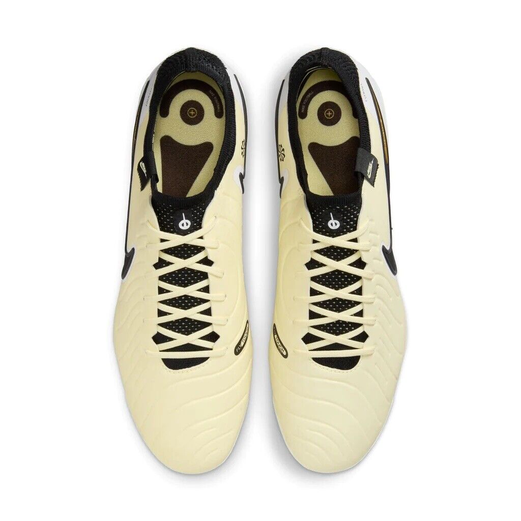 Nike Tiempo Legend 10 Elite FG Mens Sz US 10.5 Phantom/Black Football Boots New✅