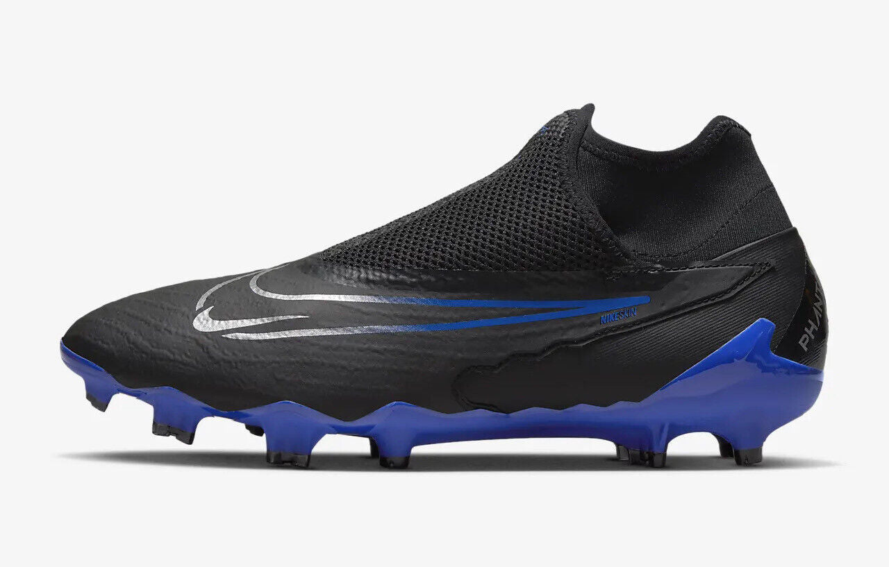 Nike Phantom GX Pro DF FG Black/Royal Blue Mens Size US 9 Football Boots New✅