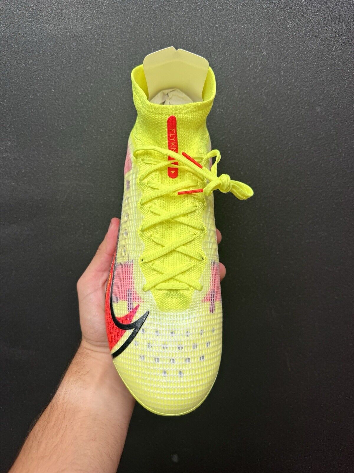 Nike Mercurial Superfly 8 Elite SG-PRO Volt Soccer Boots Mens Size US 11.5 New✅