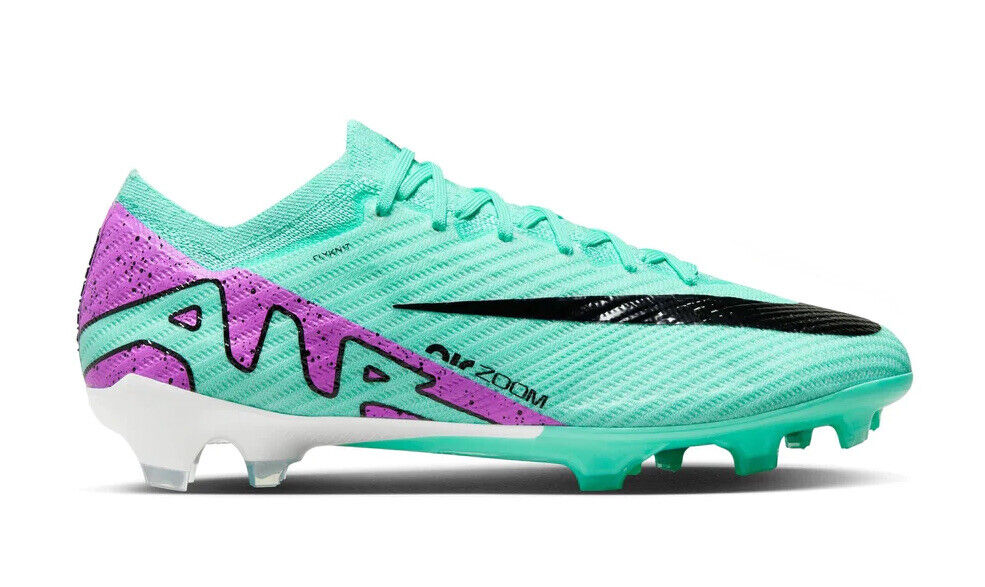 Nike Vapor 15 Elite FG Turquoise/Purple Mens Size US 11.5 Football Boots New✅
