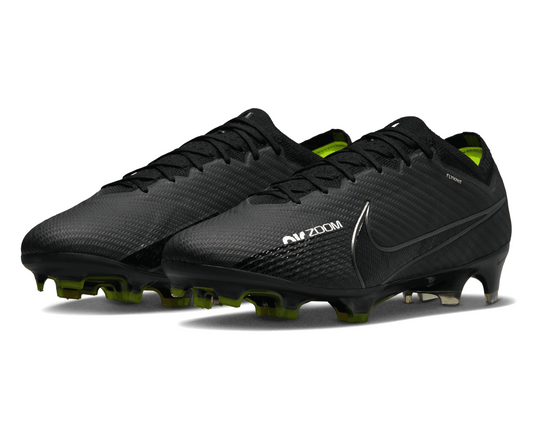 Nike Zoom Mercurial Vapor 15 Elite FG Black Football Soccer Boots Mens US 8-12 ✅