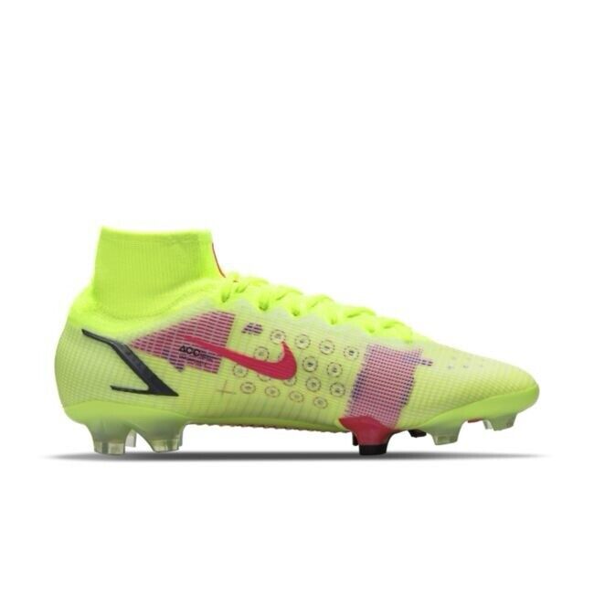 Nike Mercurial Superfly 8 Elite FG Volt/ Red Soccer Boots Mens Size US 12 New✅