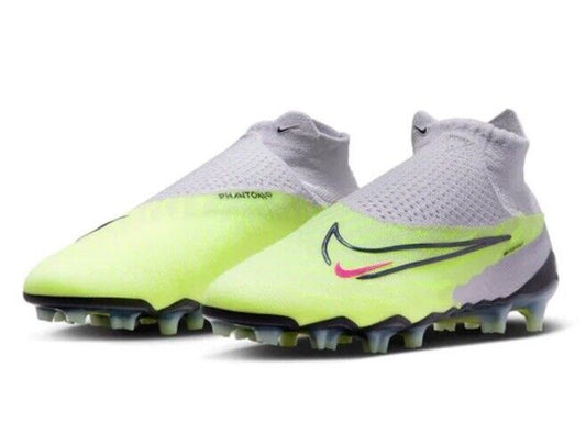 Nike Phantom GX Elite DF FG Volt Mens Size US 10 Football Soccer Boots New✅