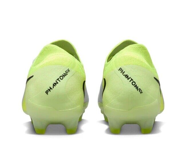 Nike Phantom GX 2 Elite FG Volt Green/White Mens Size US 10 Football Boots New✅