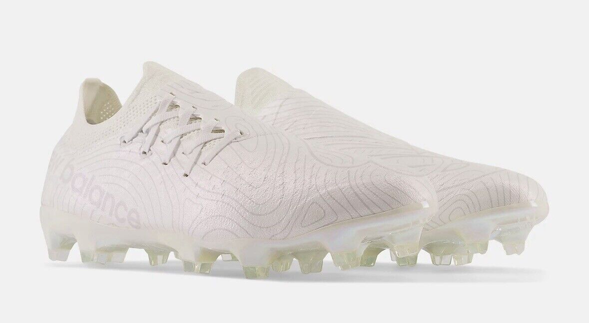New Balance Furon V7 Pro FG Pearl White Football Soccer Boots Size US 10.5 New✅