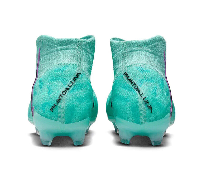 Nike Phantom Luna Elite FG Turquoise Womens US 8-10 Football Boots Cleats New✅